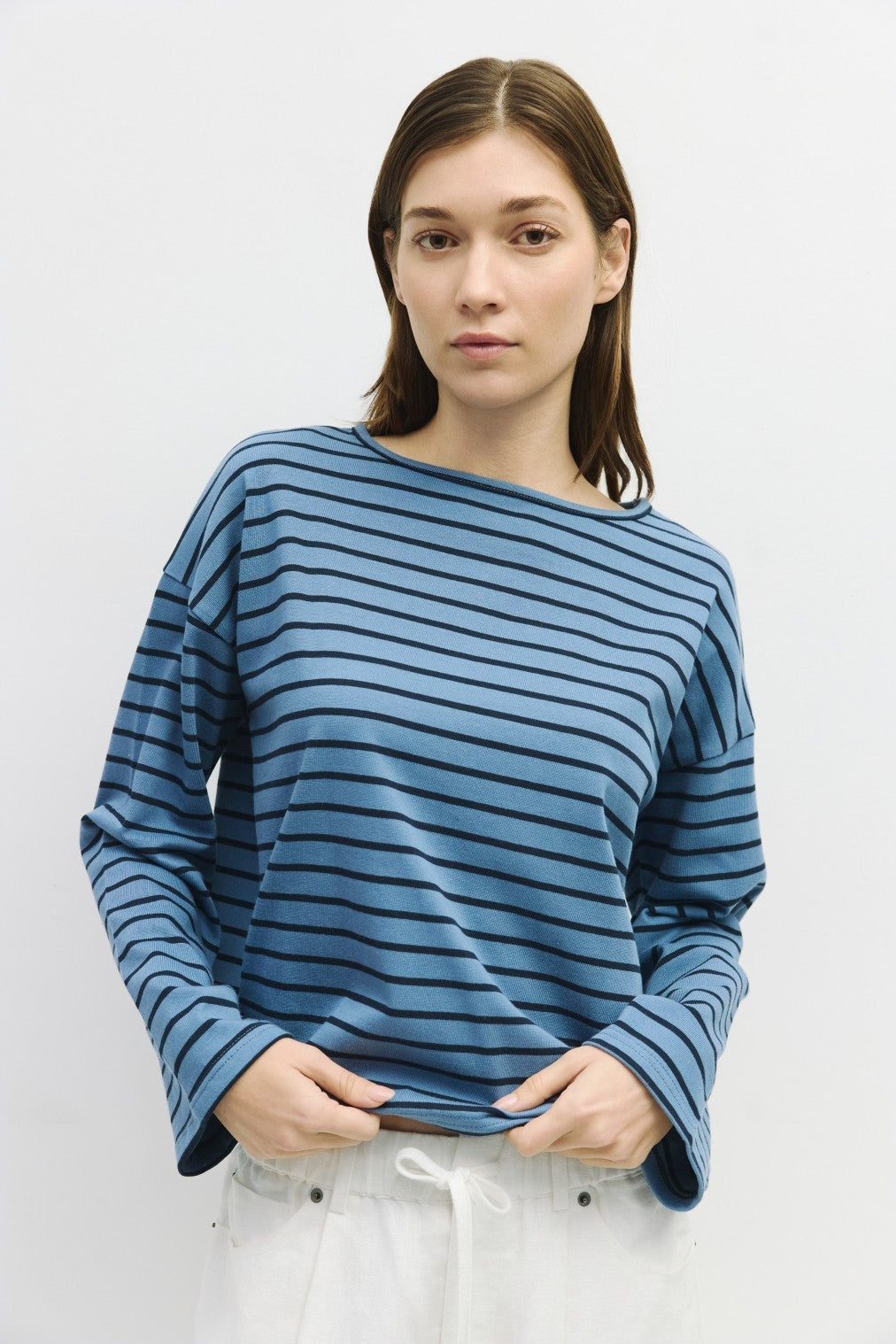 Hannah Top, Blue/Navy