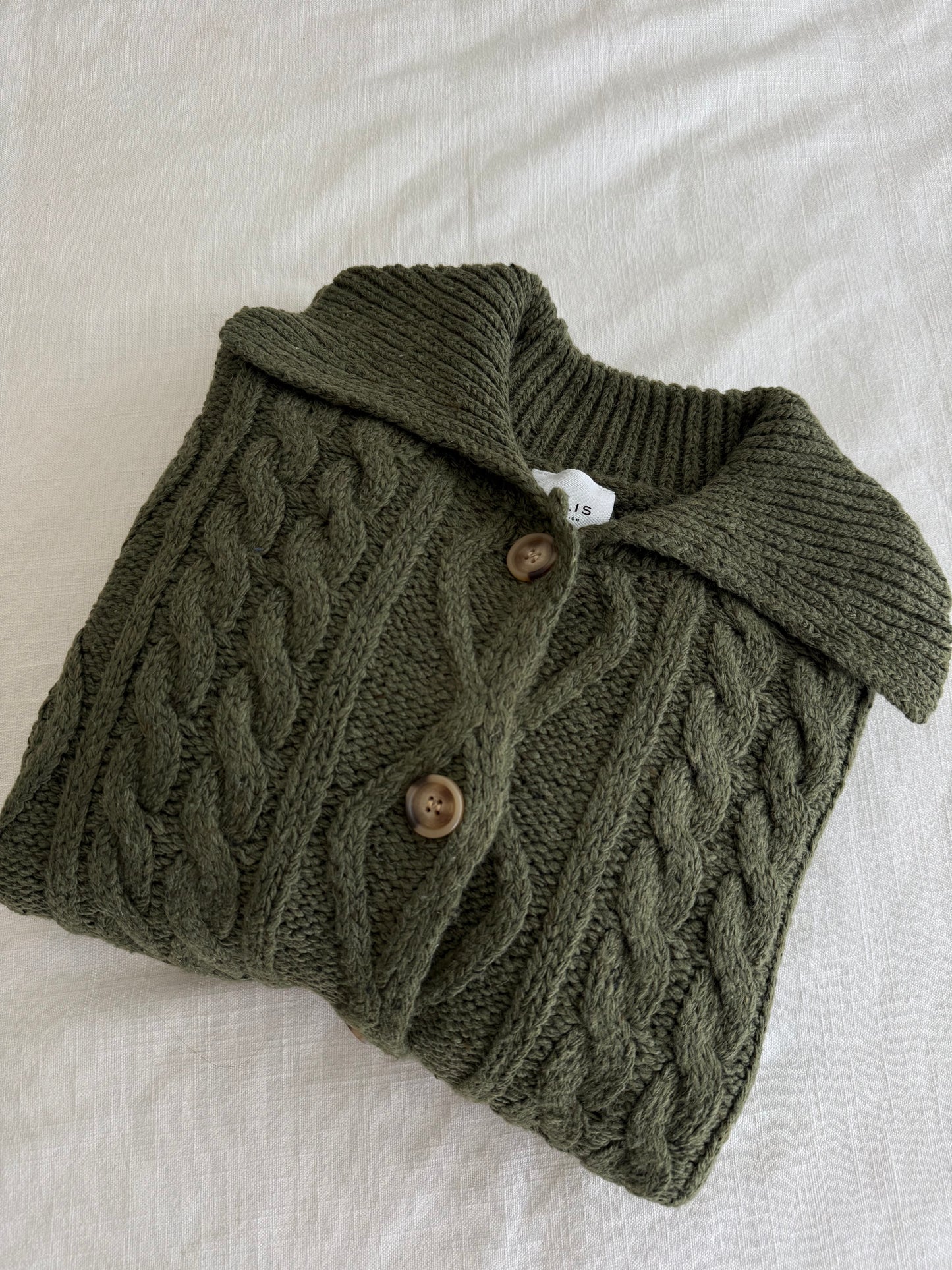 Montana Cardigan, Forest Green