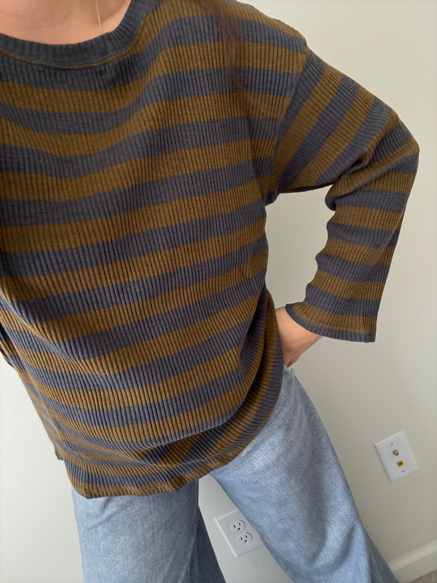 Rainy Day Lightweight Knit Top