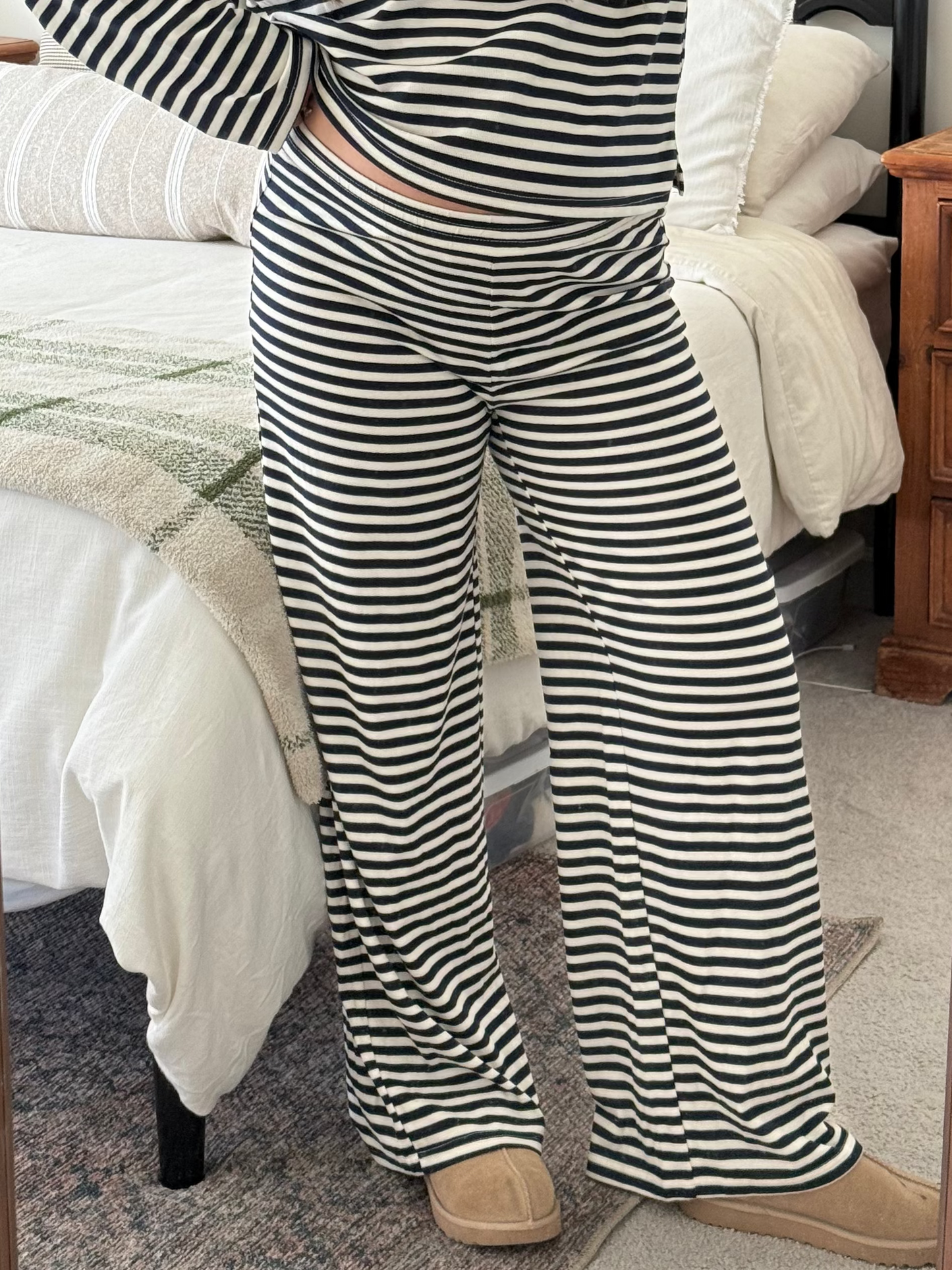 Navy Striped Long Sleeve