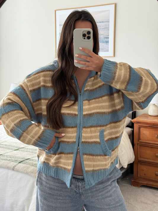 Cool Breeze Zip Up Sweater