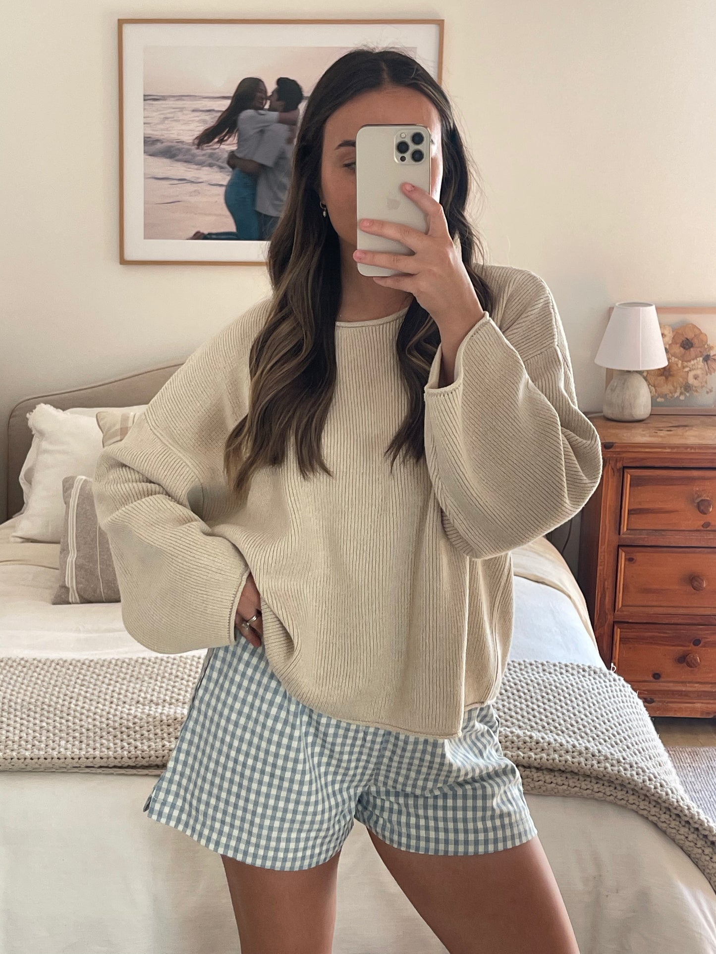 Breezy Days Plaid Shorts, Blue