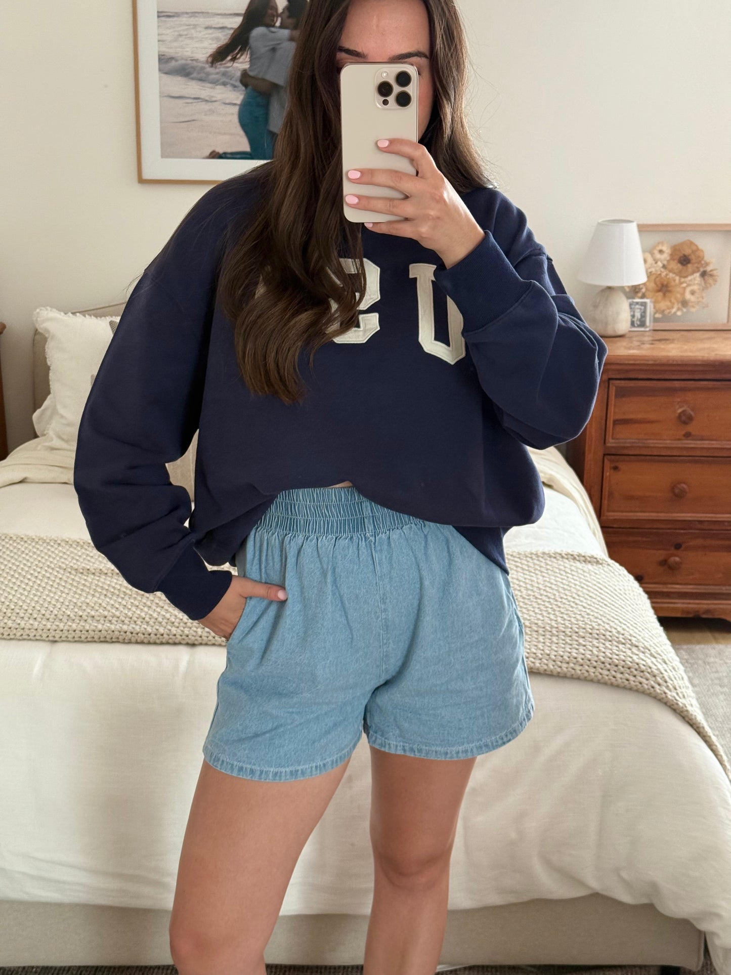 Boardwalk Shorts, Light Denim
