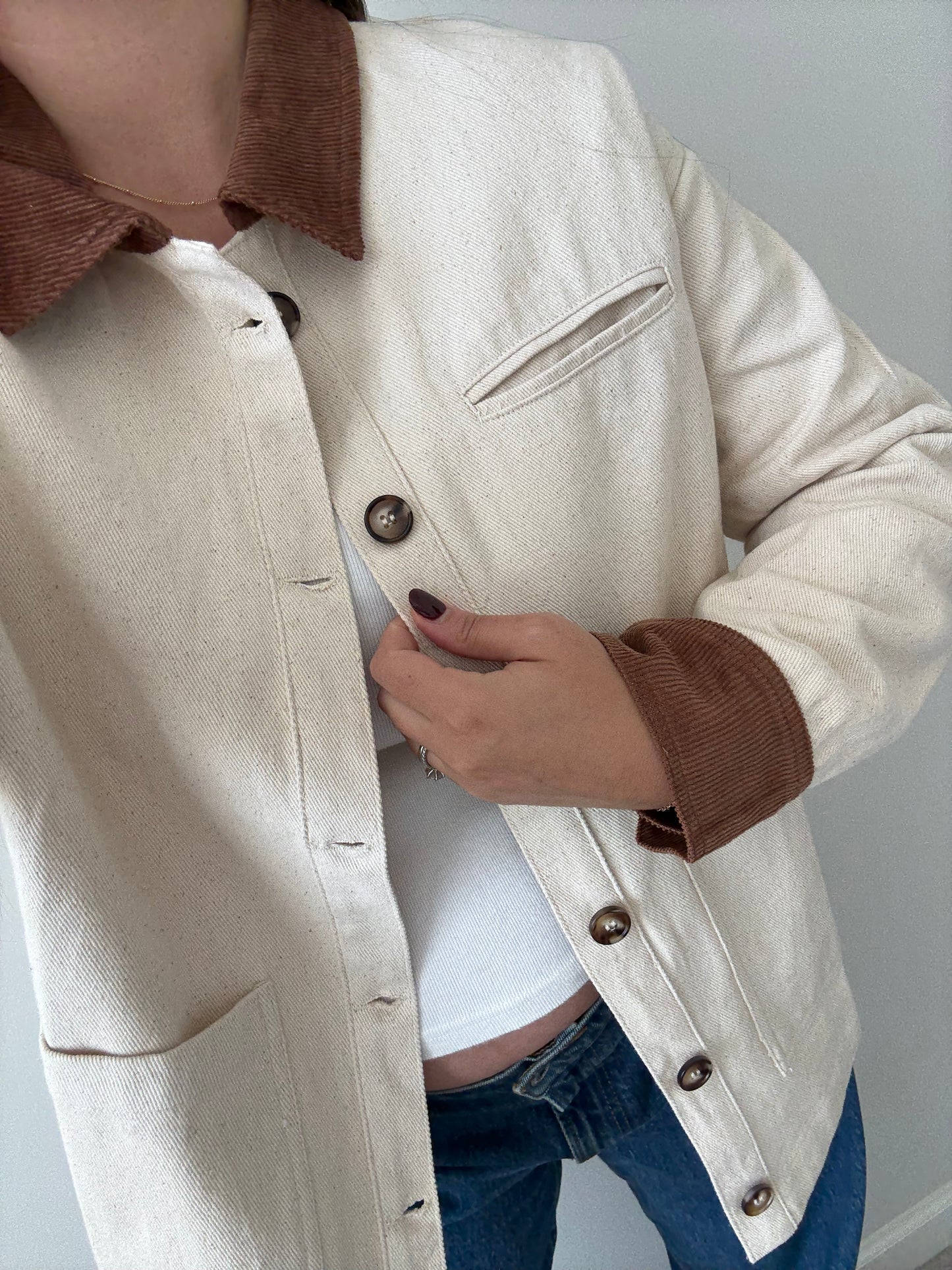 Tennessee Barn Jacket, Cream