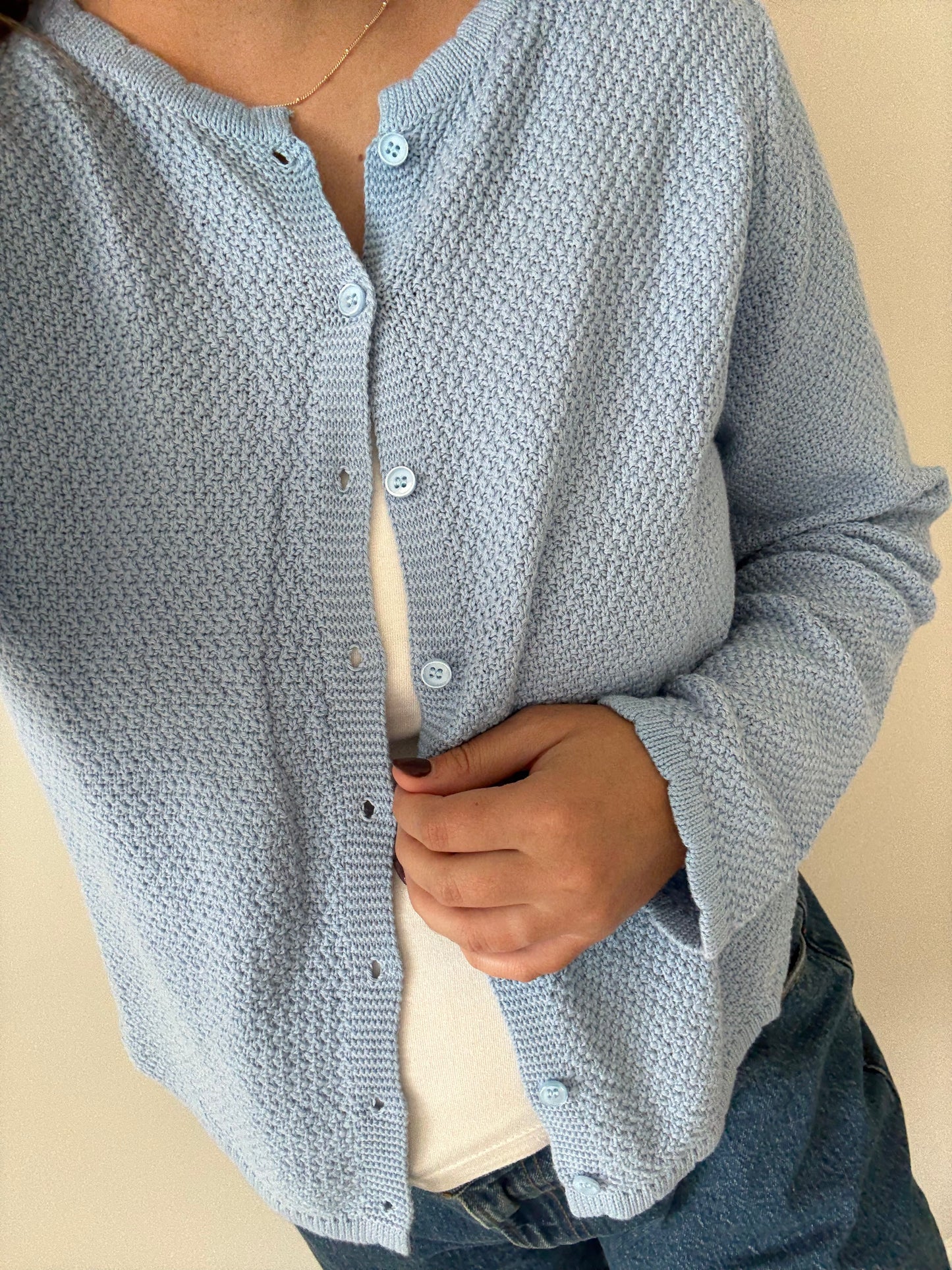 Winnie Cardigan, Sky Blue