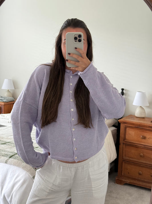 Rae Cardigan, Lavender