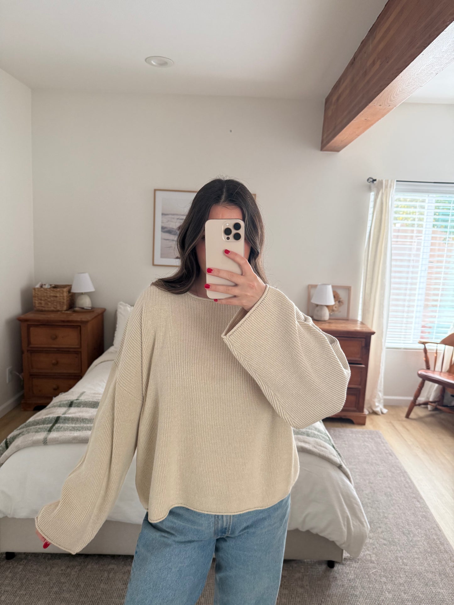Cozy Up Oversized Sweater, Oatmeal
