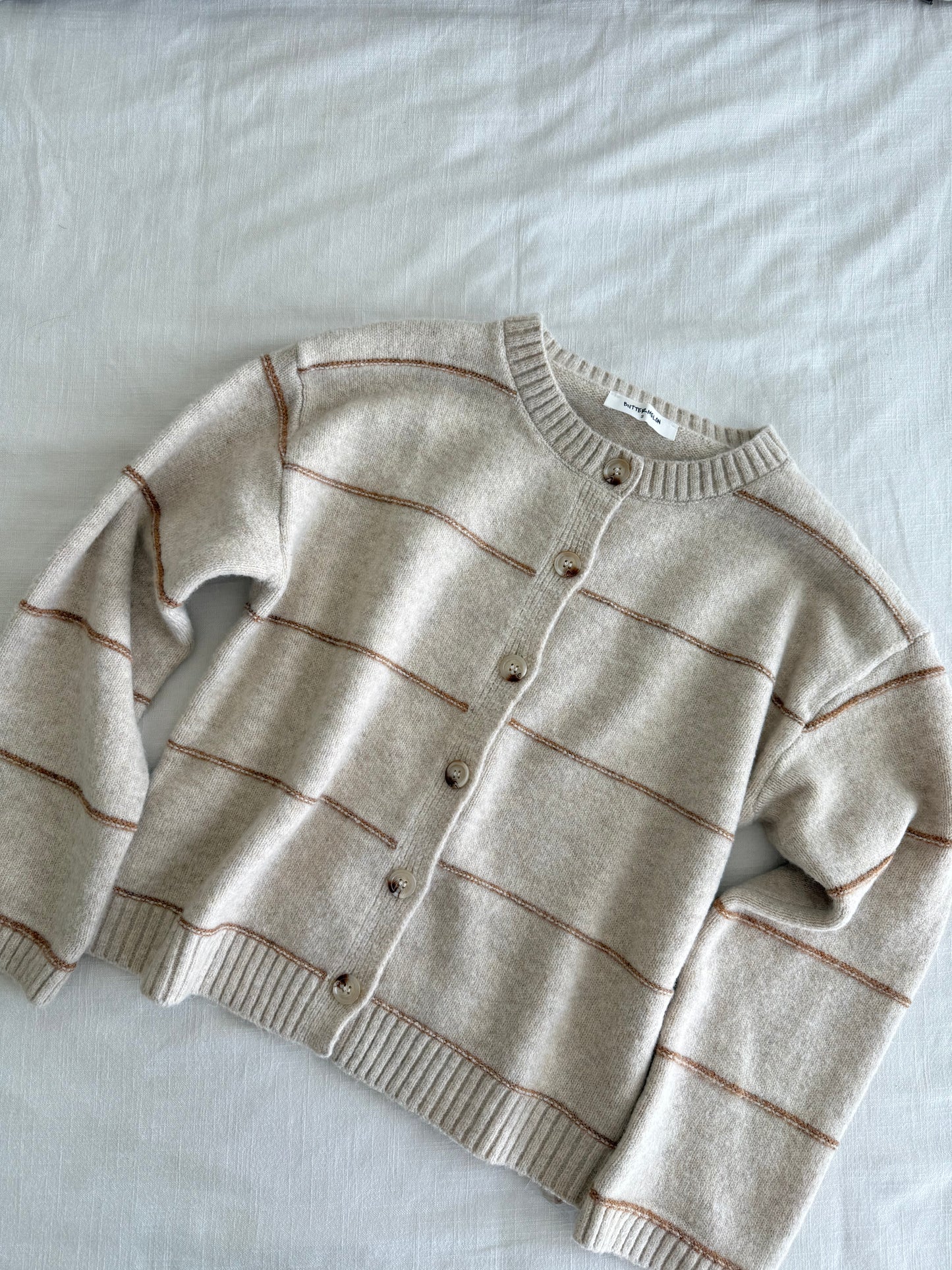 Chai Latte Cardigan, Oatmeal