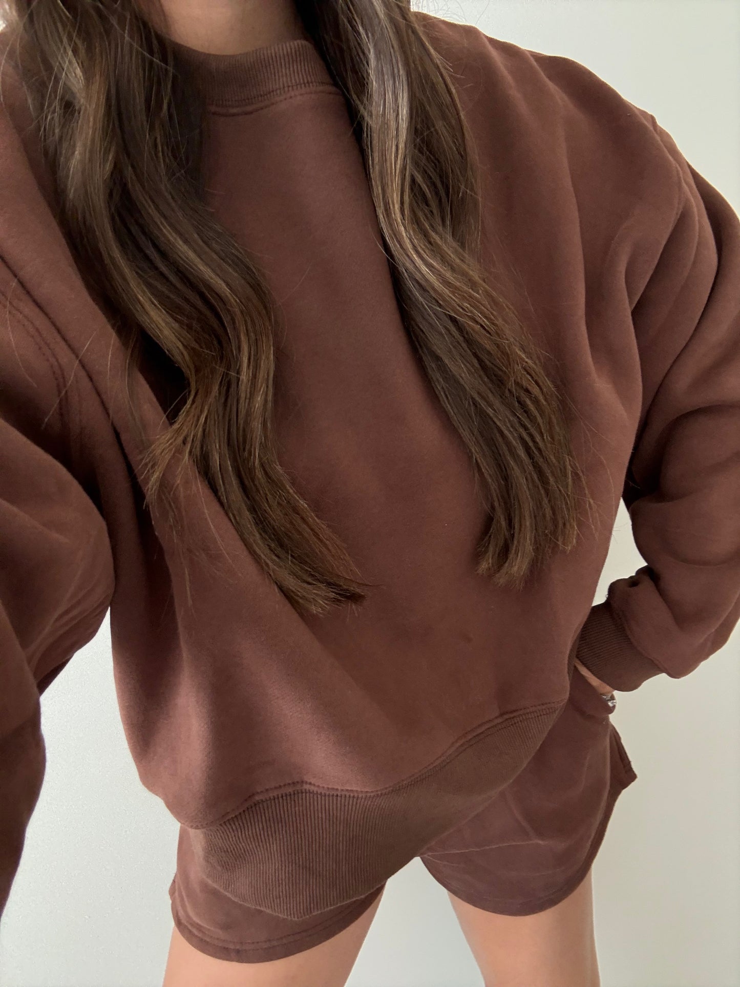 Chocolate Cozy Shorts