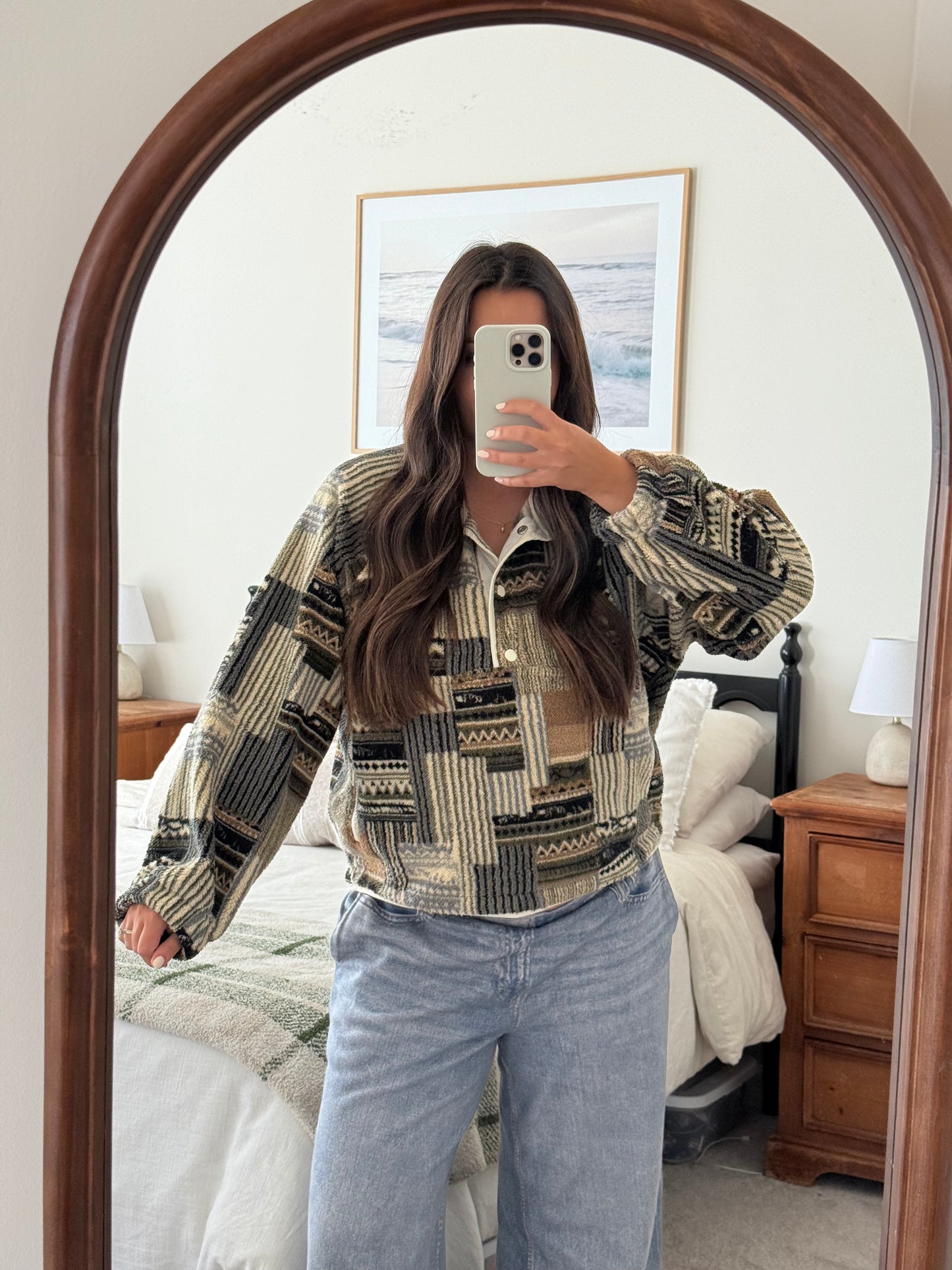 Grandpa Fleece Pullover