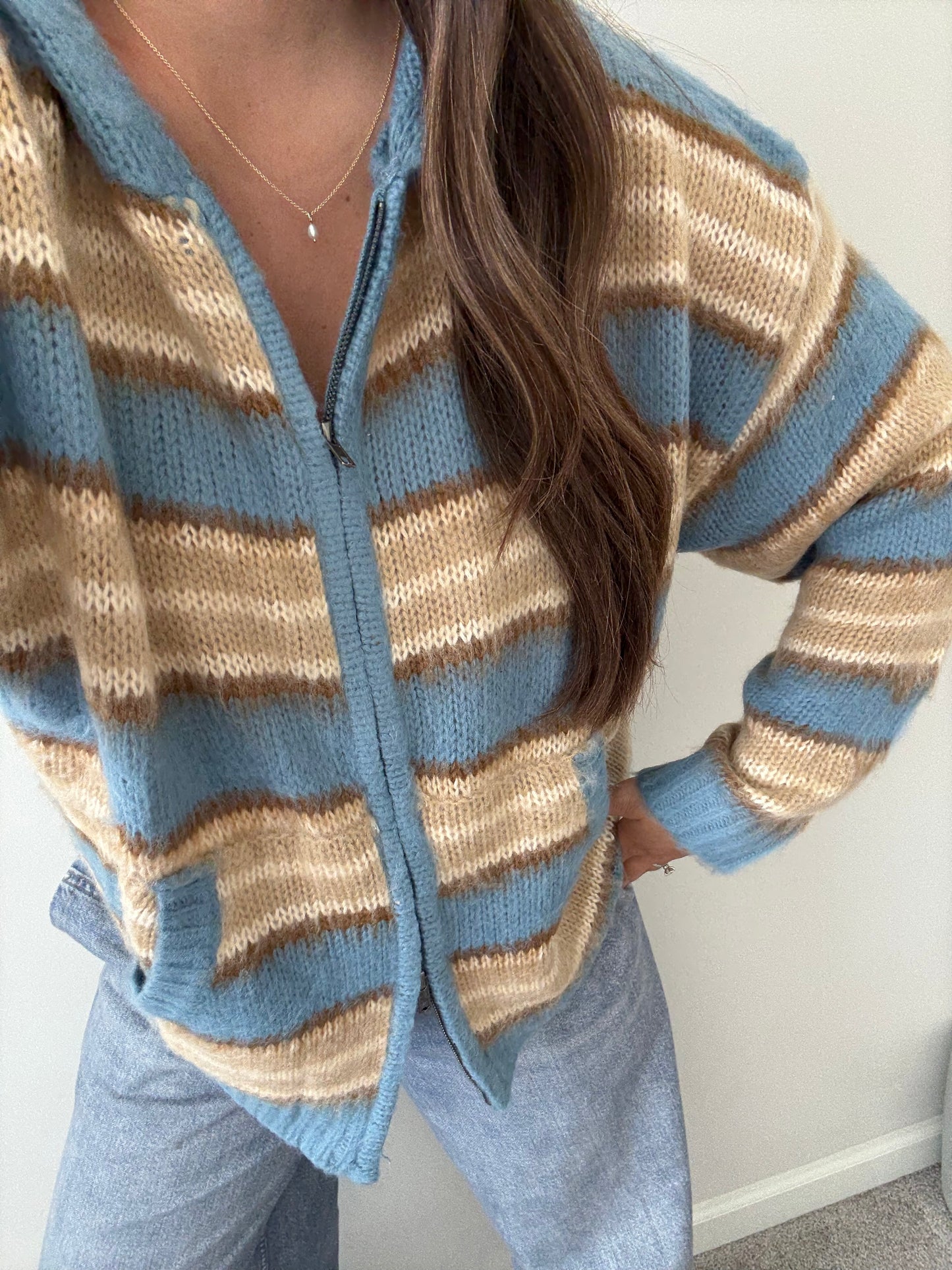 Cool Breeze Zip Up Sweater