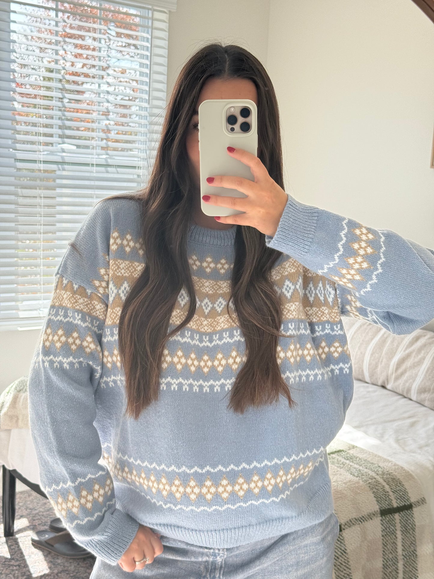 Snow Day Fair Isle Sweater