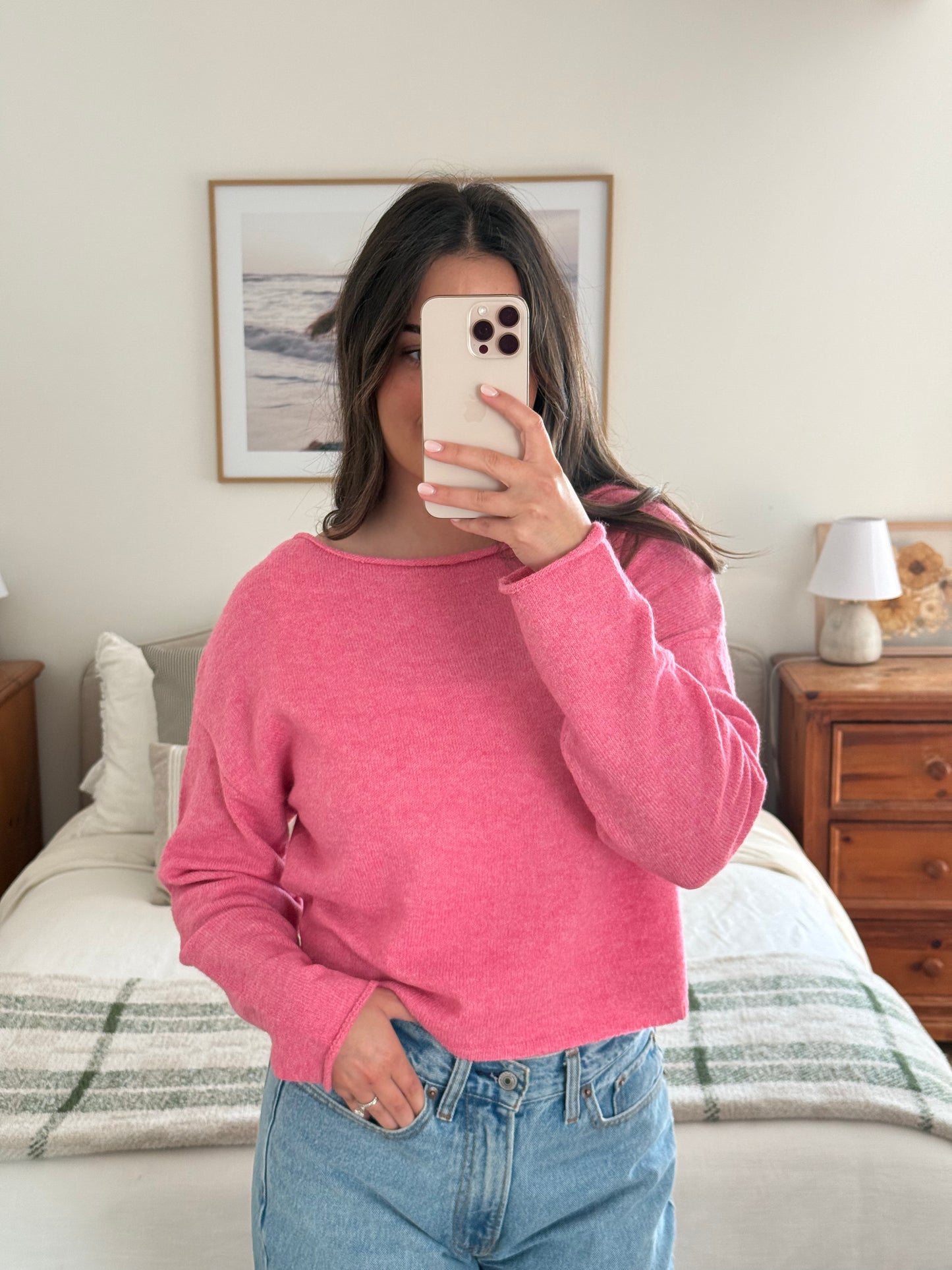 Sorbet Sweater, Pink