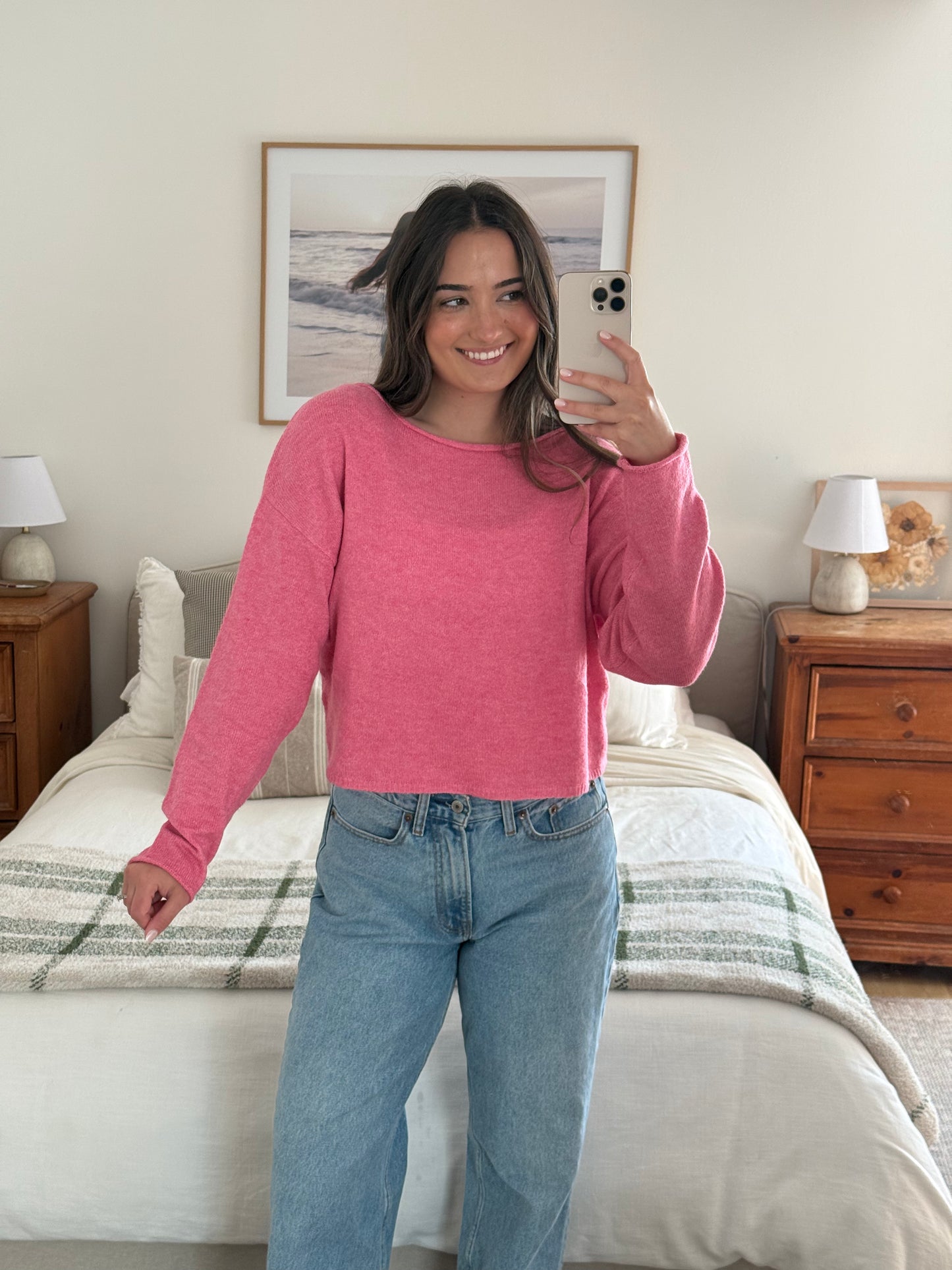 Sorbet Sweater, Pink