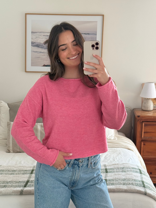 Sorbet Sweater, Pink