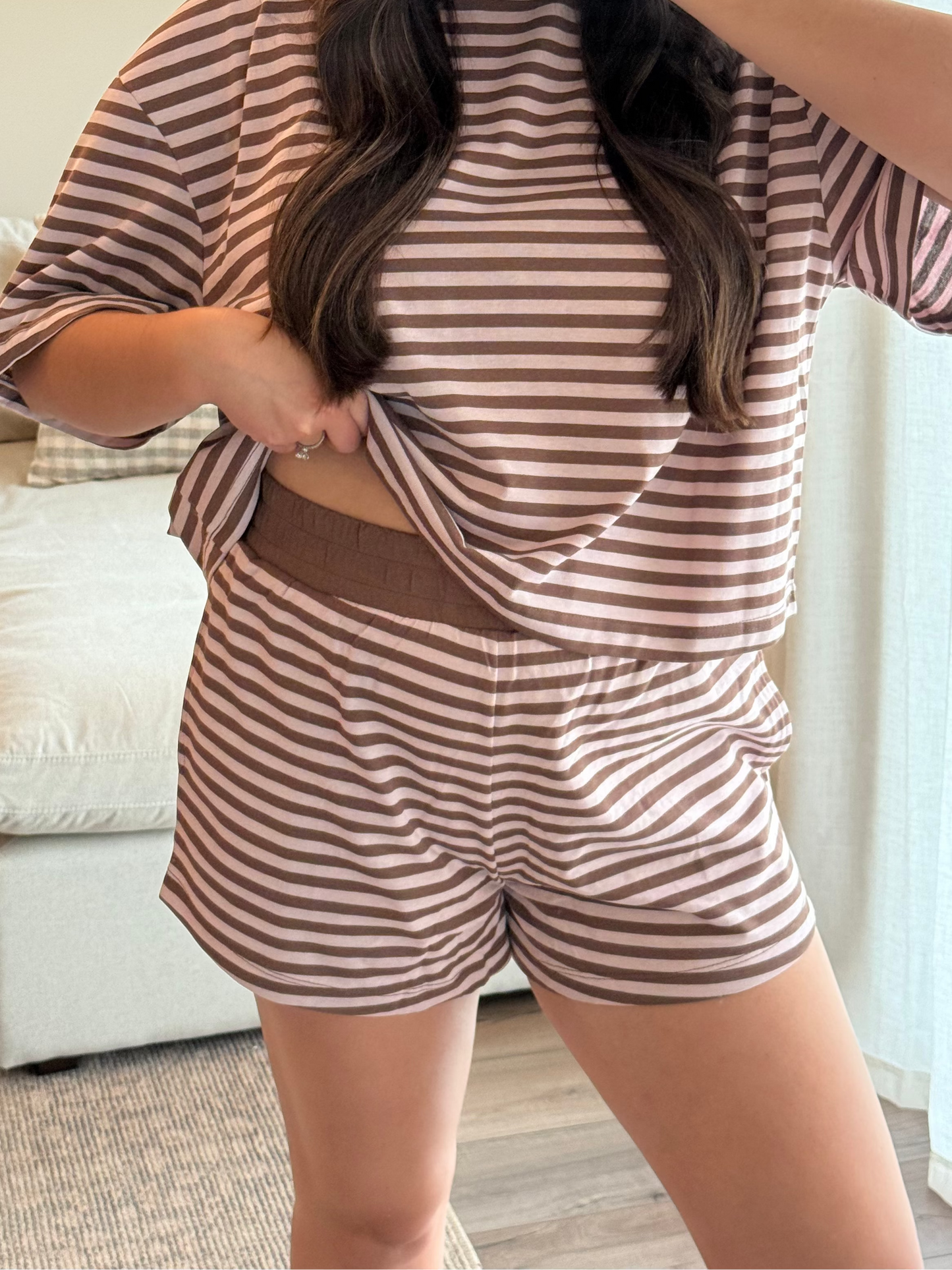 Strawberry Latte Shorts