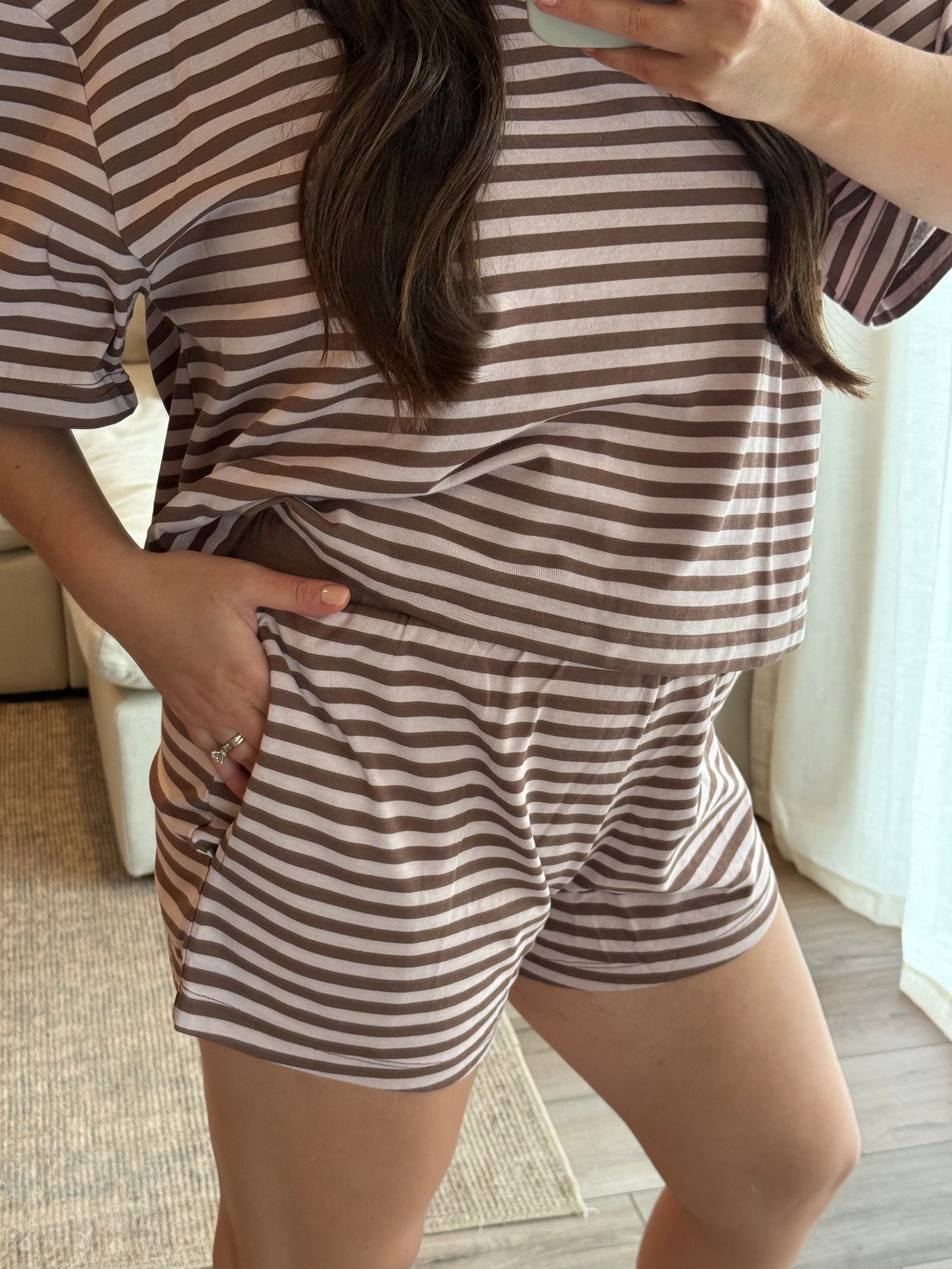 Strawberry Latte Shorts