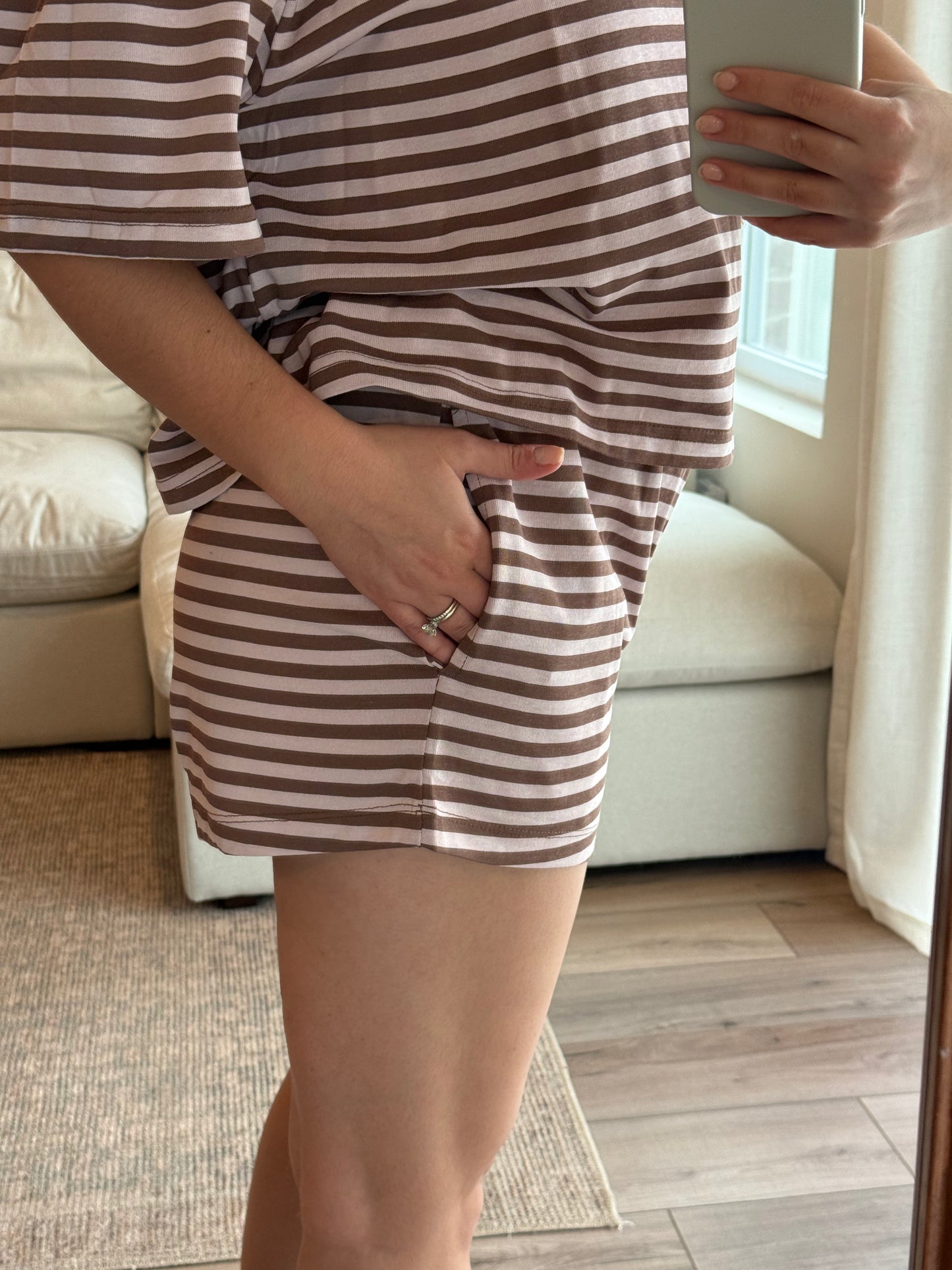Strawberry Latte Shorts