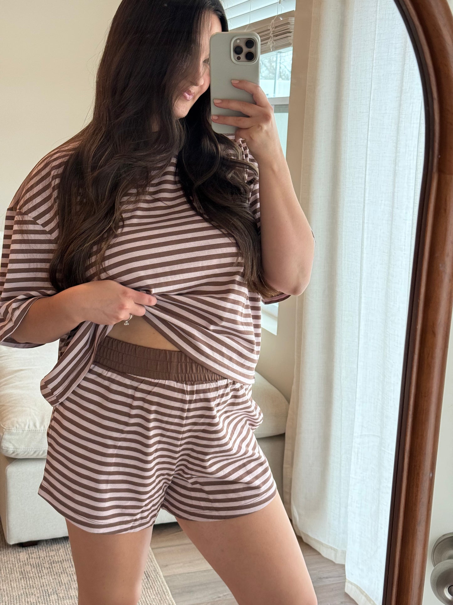 Strawberry Latte Shorts