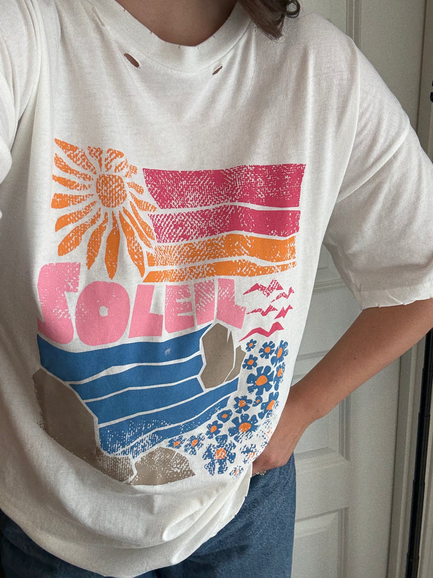 Soleil Oversized Graphic Tee