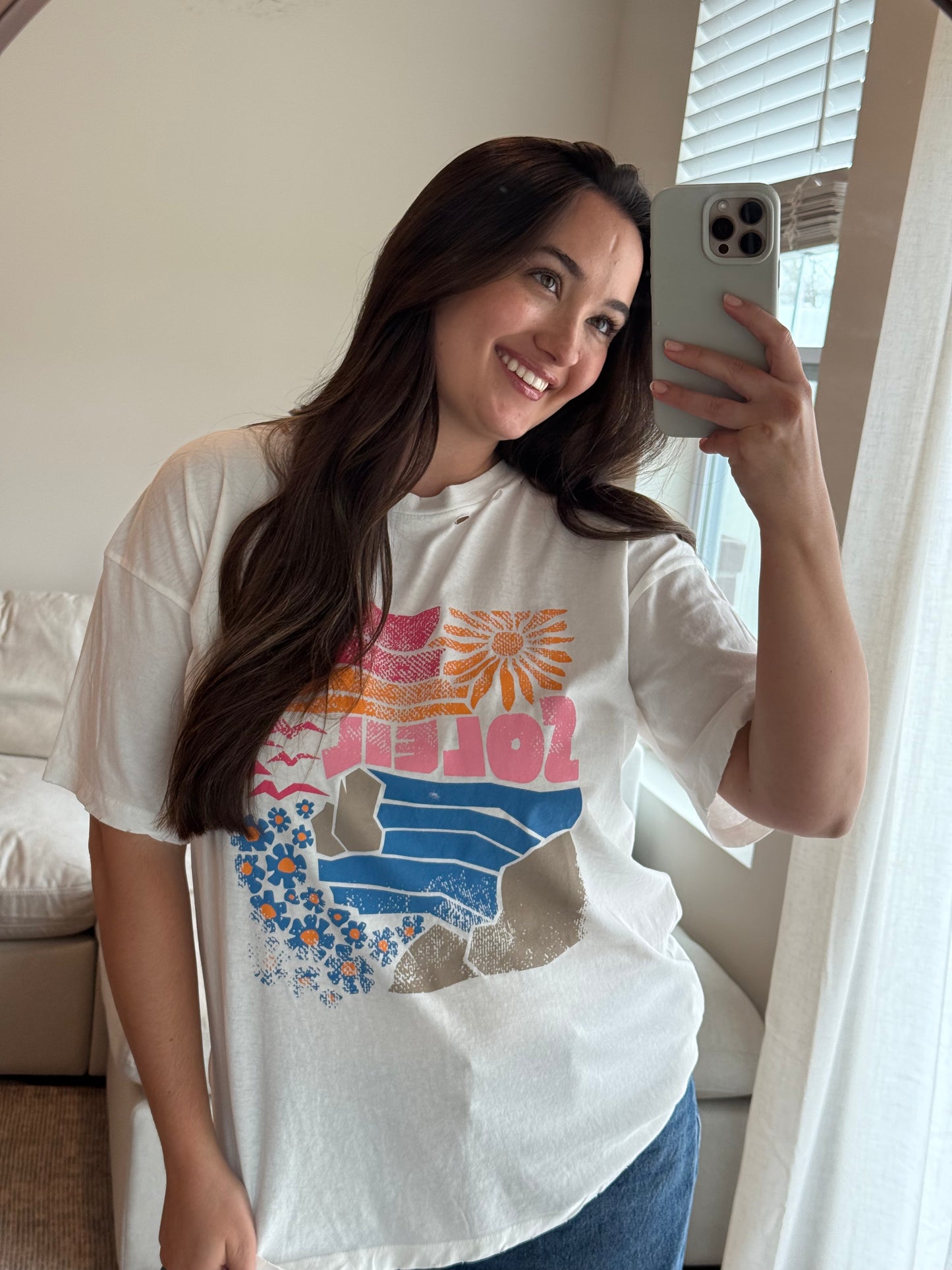 Soleil Oversized Graphic Tee