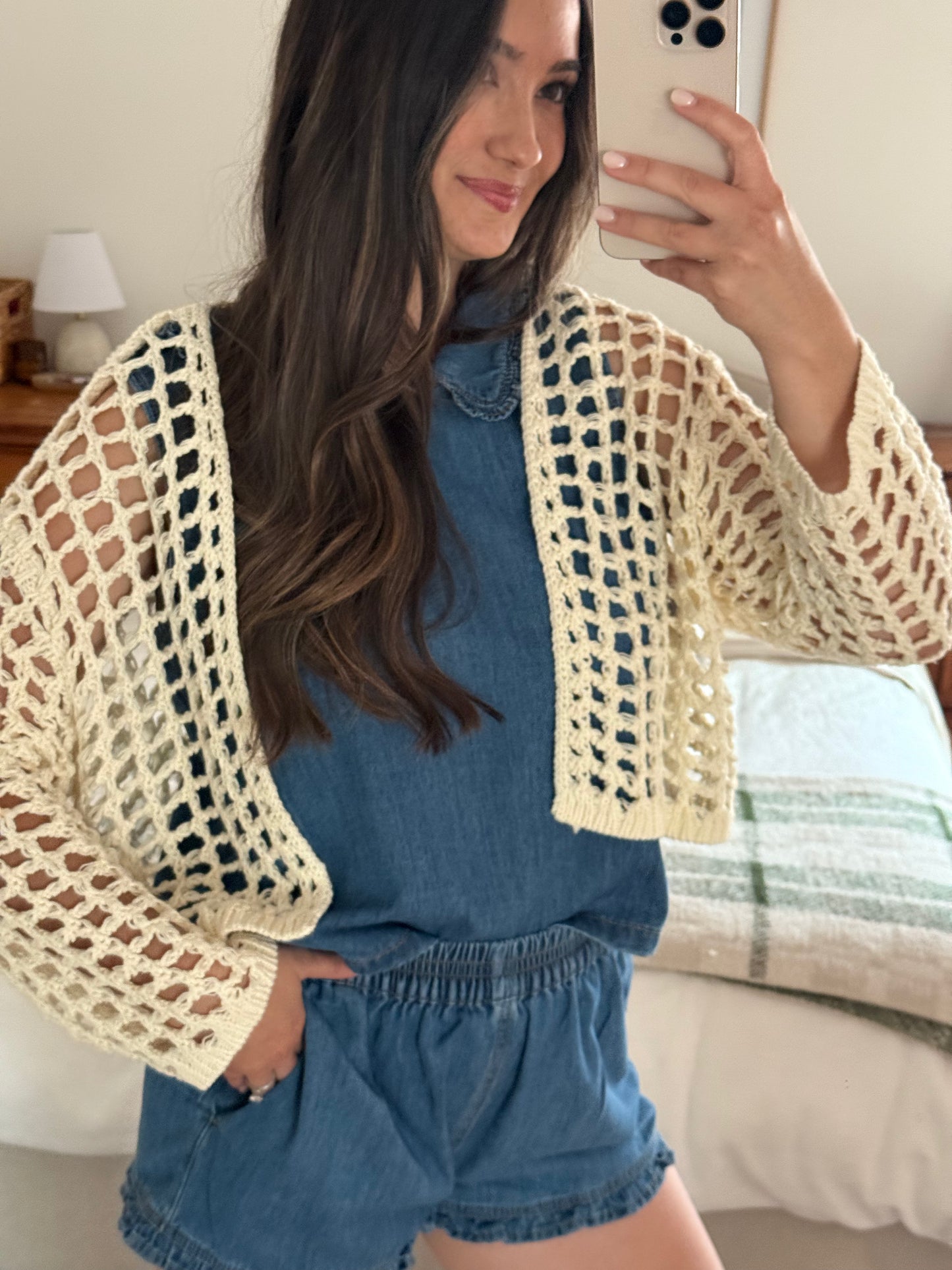 Reef Crochet Cardigan