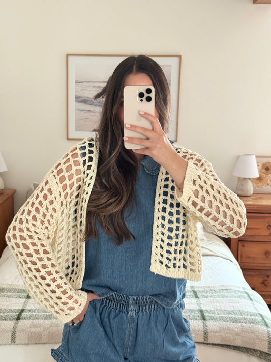 Reef Crochet Cardigan