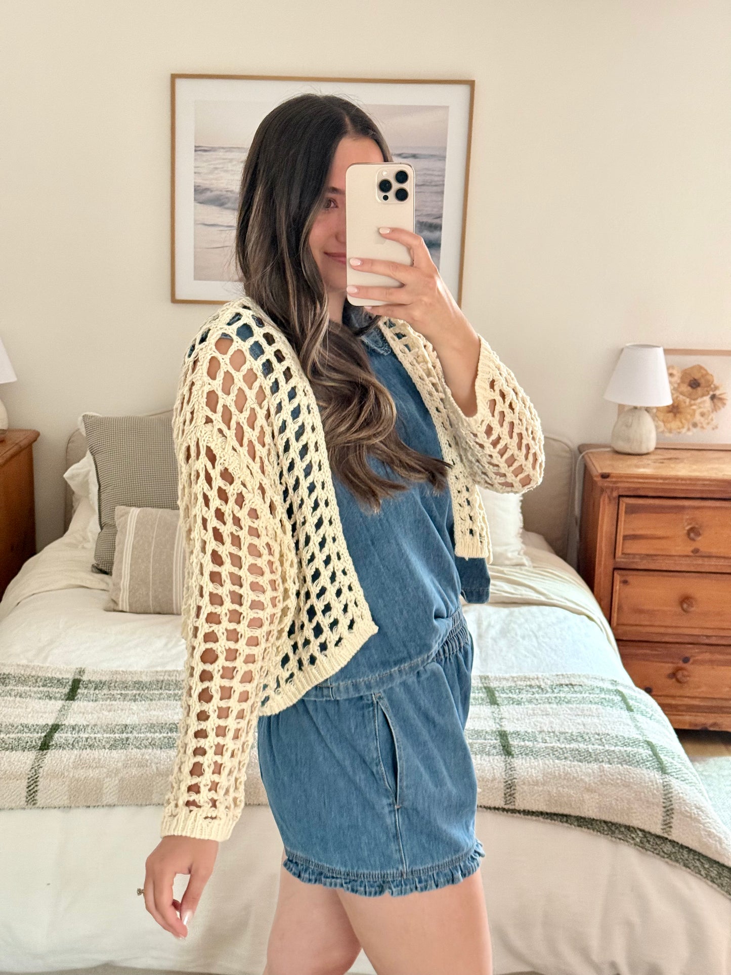 Reef Crochet Cardigan