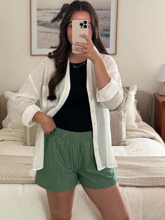 Lagoon Shorts, Green/Blue