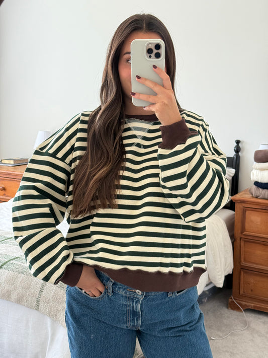 Feeling Free Pullover, Hunter Green