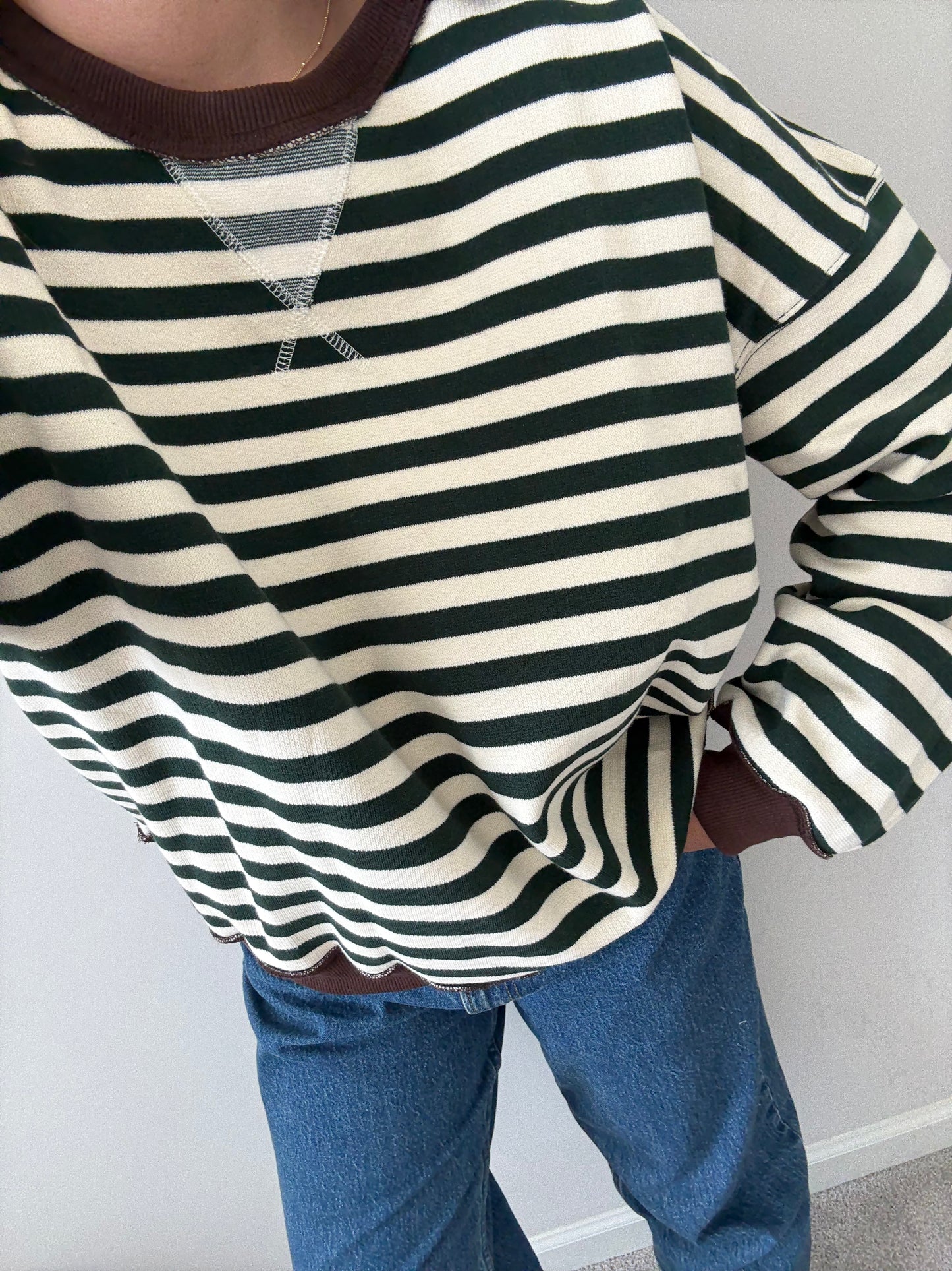 Feeling Free Pullover, Hunter Green