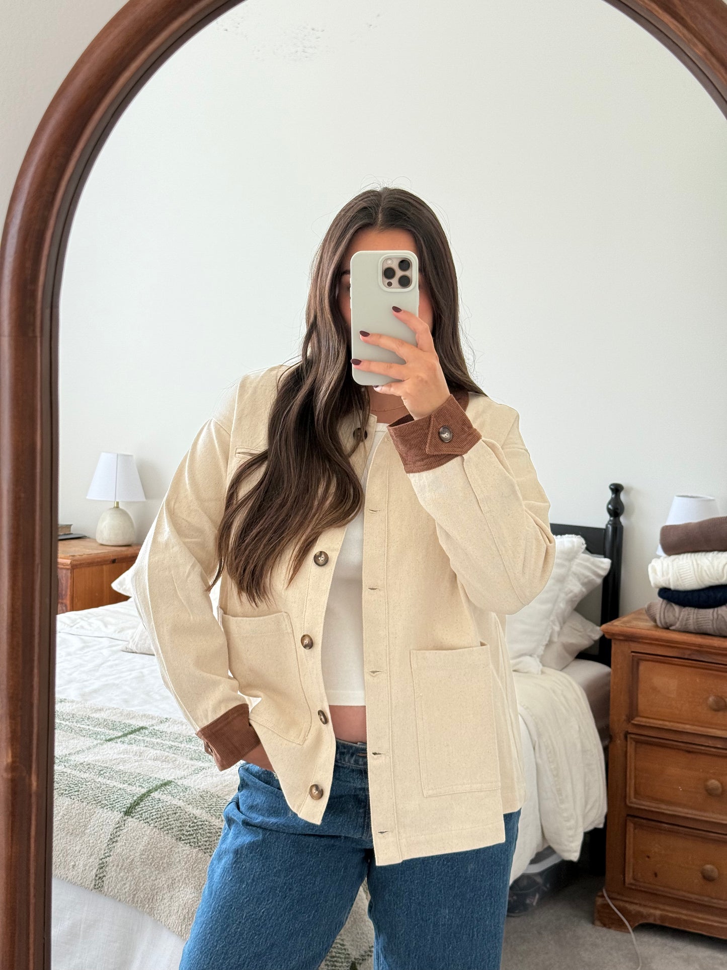 Tennessee Barn Jacket, Cream