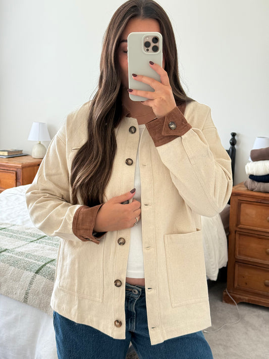 Tennessee Barn Jacket, Cream