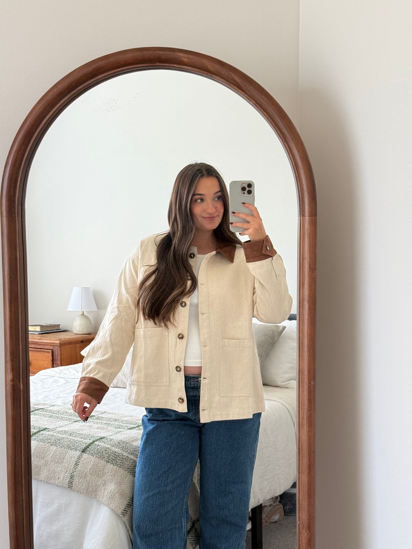 Tennessee Barn Jacket, Cream